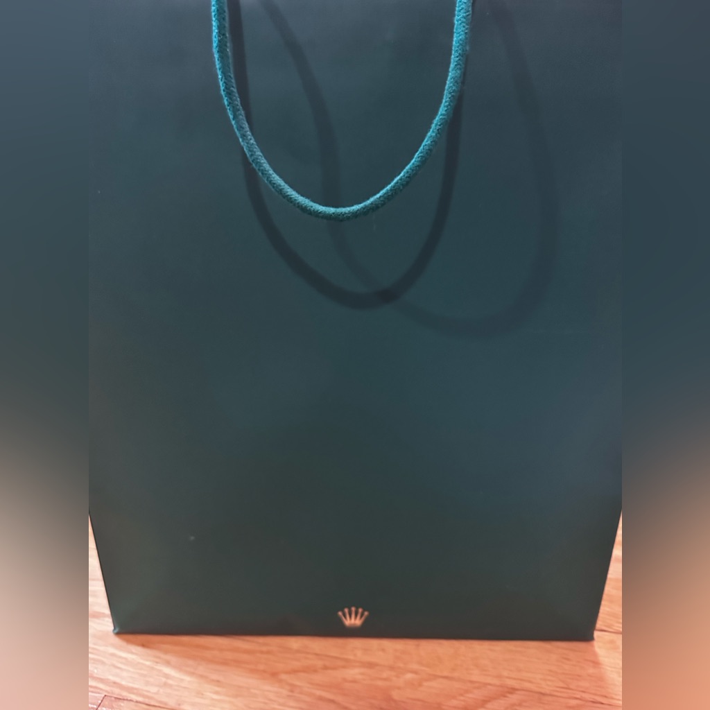 Rolex Green Bag